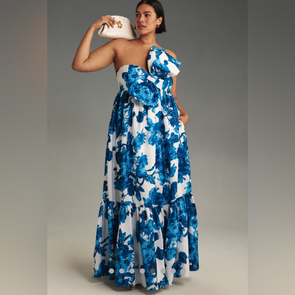 Anthropologie Atsu Sally Bow Dress